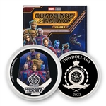 2023 Marvel Guardians of the Galaxy 3-1oz Silver