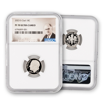 2023 Roosevelt Dime-Proof-NGC 70