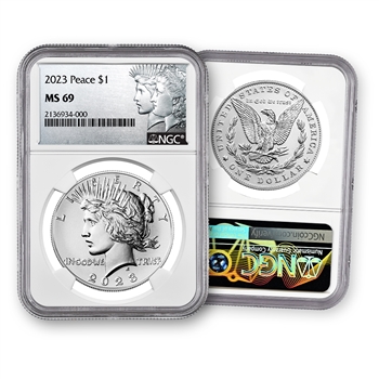 2023 Peace Silver Dollar-Philadelphia-NGC 69