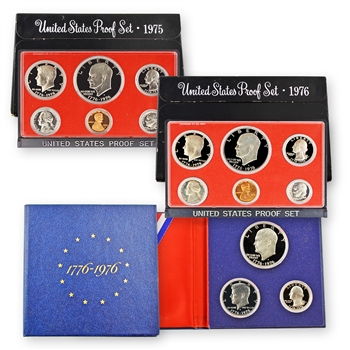 All the Bicentennial Proof Sets-3 Sets