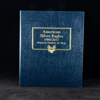 Silver Eagle with Whitman Album-Type 1 (1986 to 2021)