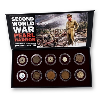 World War II-10 Historical Coins-Pacific Theater