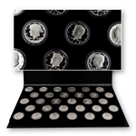 1st 30 Years of S Mint Proof Kennedys w/ Display Album