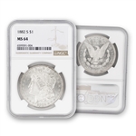 1882 Morgan Dollar-San Francisco-NGC 64