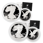 2022 Silver Eagle Proofs-2pc OGP(W & S Mint)