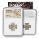 Roman Silver Denarius-Philip I-NGC F