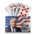 Donald Trump Silver Foil Card Deck-USA