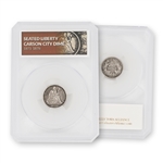Seated Liberty Dime-Carson City-Defender