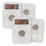 1883 Racketeer Nickel 2pc Set - With & Without - Defender