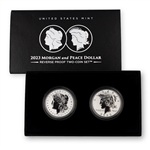 2023 Morgan/Peace-2pc Reverse Proof Set(OGP)