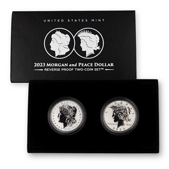 2023 Morgan/Peace-2pc Reverse Proof Set(OGP)