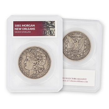1881 Morgan Dollar-New Orleans Mint-Circulated-Defender