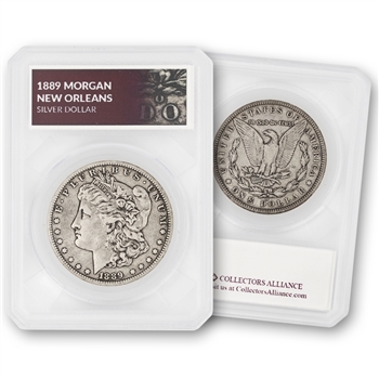 1889 Morgan Dollar-New Orleans Mint-Circulated-Defender
