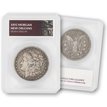1892 Morgan Dollar-New Orleans Mint-Circulated-Defender