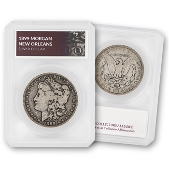 1899 Morgan Dollar-New Orleans Mint-Circulated-Defender