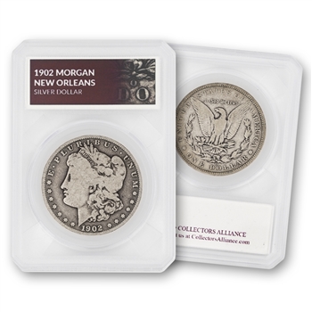 1902 Morgan Dollar-New Orleans Mint-Circulated-Defender