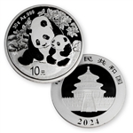 2024 China 1oz Silver Panda - Uncirculated
