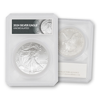 2024 Silver Eagle-Uncirculated with Defender Holder
