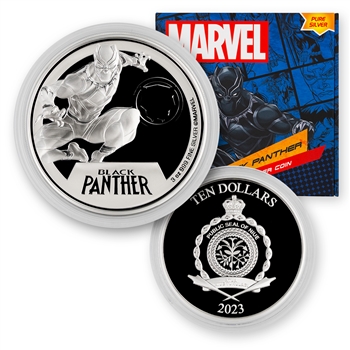 2023 Marvel Classic Black Panther  - 3oz Silver Proof