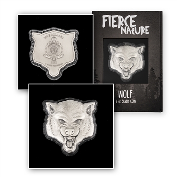 2023 Fierce Nature-2oz Silver-Wolf