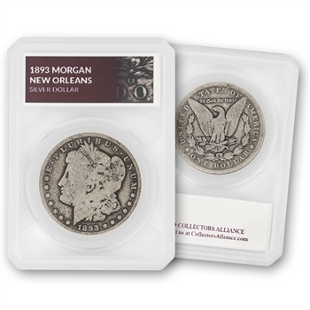 1893 Morgan Silver Dollar - New Orleans Mint - Uncirculated - Defender
