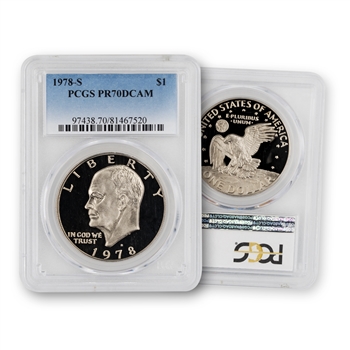 1978 Eisenhower Dollar - Proof - PCGS 70