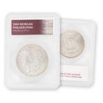 1889 Morgan Silver Dollar-Philadelphia Mint-Uncirculated-Defender