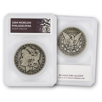 1884 Morgan Silver Dollar-Philadelphia Mint-Circulated-Defender