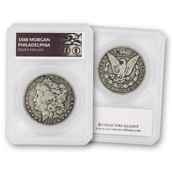 1888 Morgan Silver Dollar-Philadelphia Mint-Circulated-Defender