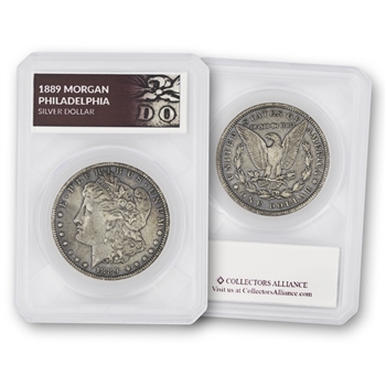 1889 Morgan Silver Dollar-Philadelphia Mint-Circulated-Defender