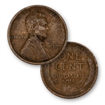 1920 Lincoln Wheat Cent - San Francisco Mint - Circulated