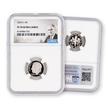 2024 Roosevelt Dime-Proof-NGC 70
