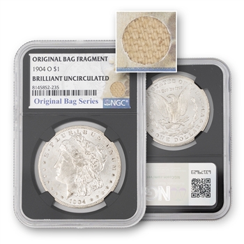 1904 Morgan Silver Dollar-New Orleans Mint-NGC Original Bag Series