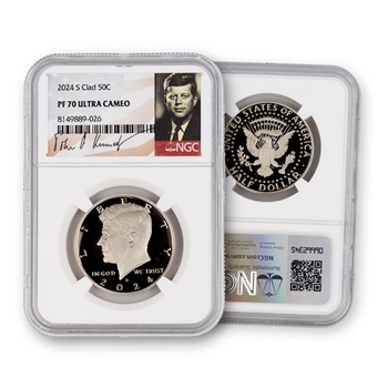 2024 Kennedy Half Dollar-Proof-NGC 70