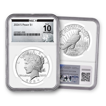 2024 Peace - San Francisco - Proof - NGC X10