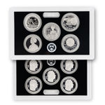 2023 Silver 5 pc Qtr Proof Set - Lens