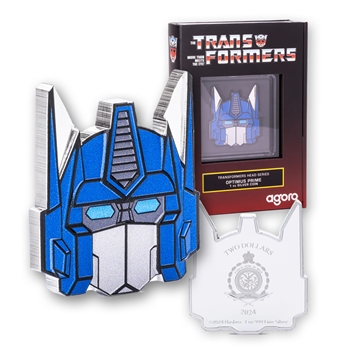 2024 Niue 1oz Silver - Transformer Heads - Optimus Prime