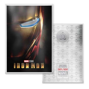 2024 Marvel - Infinity Saga Iron Man - 1.5oz Silver Foil