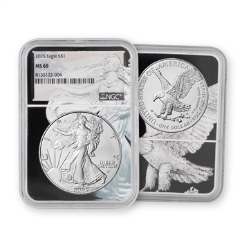 2025 Silver Eagle - Eagle Core - NGC 69