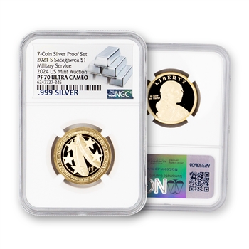 2021 Native American Dollar - Proof - 2024 Auction - NGC 70