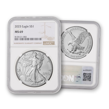 2025 Silver Eagle - NGC 69 (Standard)