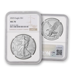 2025 Silver Eagle - NGC 70 (Standard)