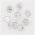 Vintage Silver Roosevelt Dime 10 Pack - Uncirculated