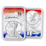 2025 Silver Eagle - Proof - Eagle Core - NGC X 10