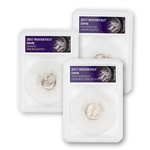 2017 Roosevelt Dimes - Uncirculated - PD & Enhanced - Defender