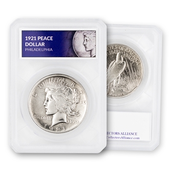 The 1st High-Relief Dollar - 1921 Peace Dollar Defender