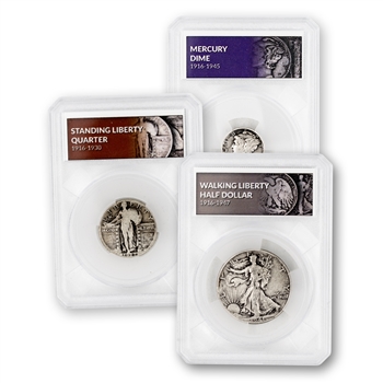 Americas Coin Renaissance 3 Piece Set Defender