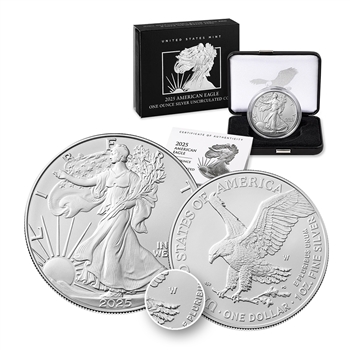 2025 Silver Eagle - Burnished - OGP