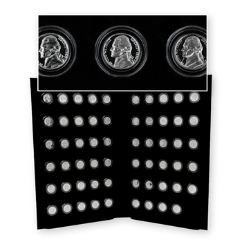 S Mint Jefferson Proofs - 1968 to 2025 w/ Album Display (60)