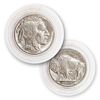 1937 Buffalo Nickel - Super Slider ( AU )